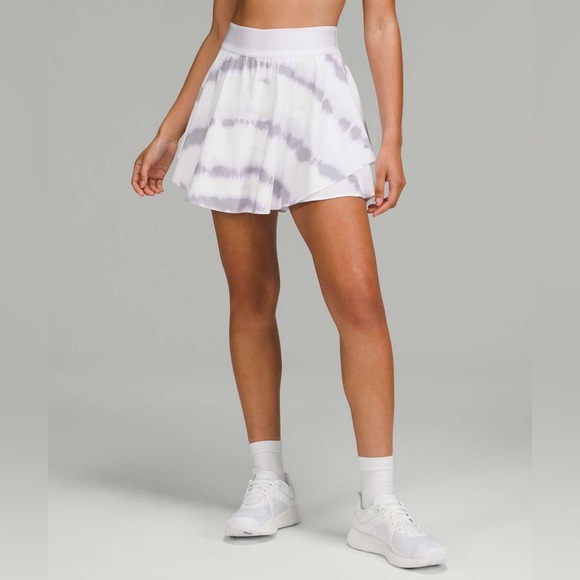 Lululemon Court Rival High-Rise Skirt - Size 4 - Purple Tye Dye - Picture 2 of 12